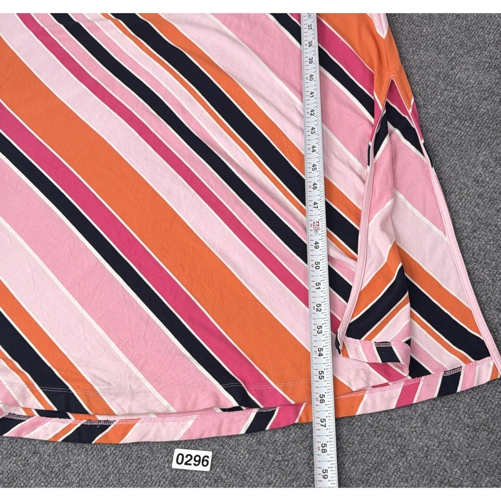 Lands' End Dress Womens Medium Striped Maxi Tank Jersey Summer Travel Casual - Picture 6 of 11